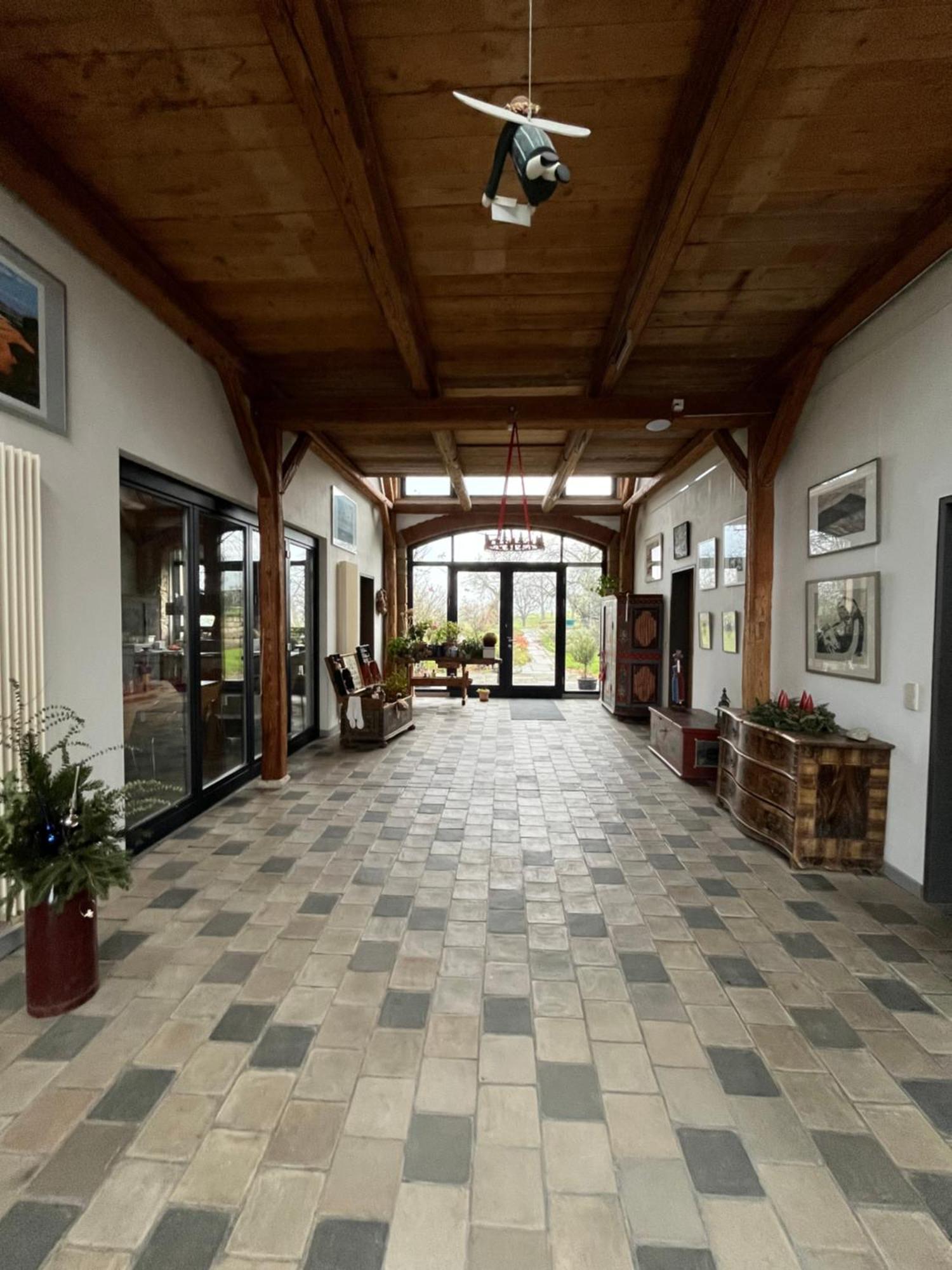 Alte Scheune Rietzschelhof Muglitztal Buitenkant foto